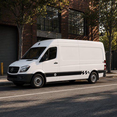 Mercedes Sprinter Sport Line Stripe Kit – Side Graphics Decal