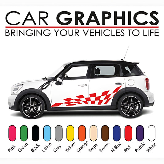 Mini Cooper Bonnet Stripe Stickers and Decals