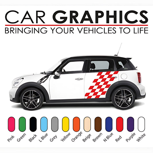 Mini Cooper Fast Road Stripe Stickers and Decals