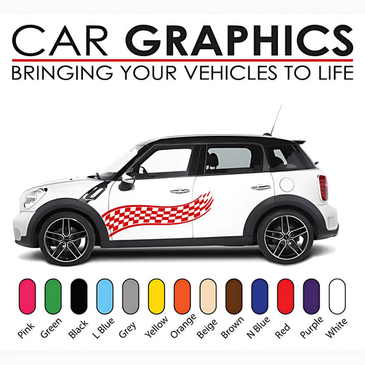 Mini Cooper Street Style Stripe Stickers and Decals