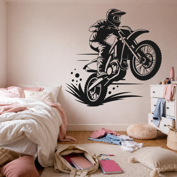 Why Choose Our Motorbike Wall Stickers?