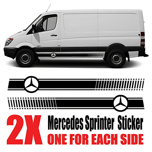 Mercedes Sprinter OEM Style Side Stripe Kit ‚Äì Factory Line Graphics