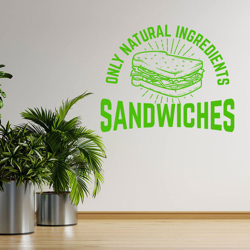 sandwiches great wall sticker