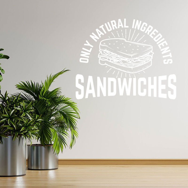 sandwiches great wall sticker