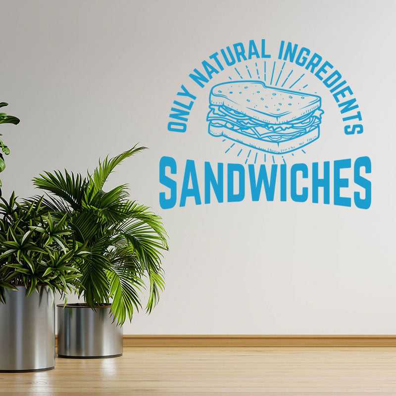 sandwiches great wall sticker