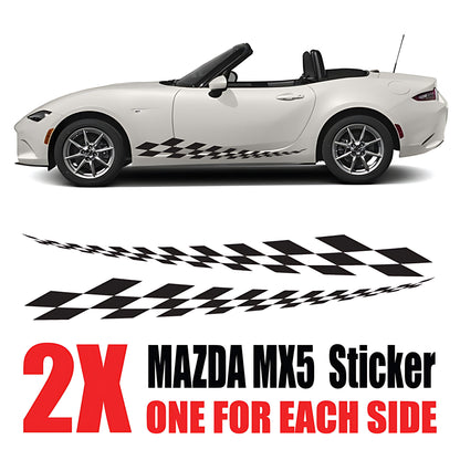 Mazda MX-5 Door Graphic Stickers and Decals