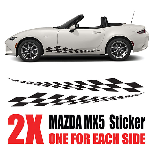 Mazda MX-5 Door Graphic Stickers and Decals