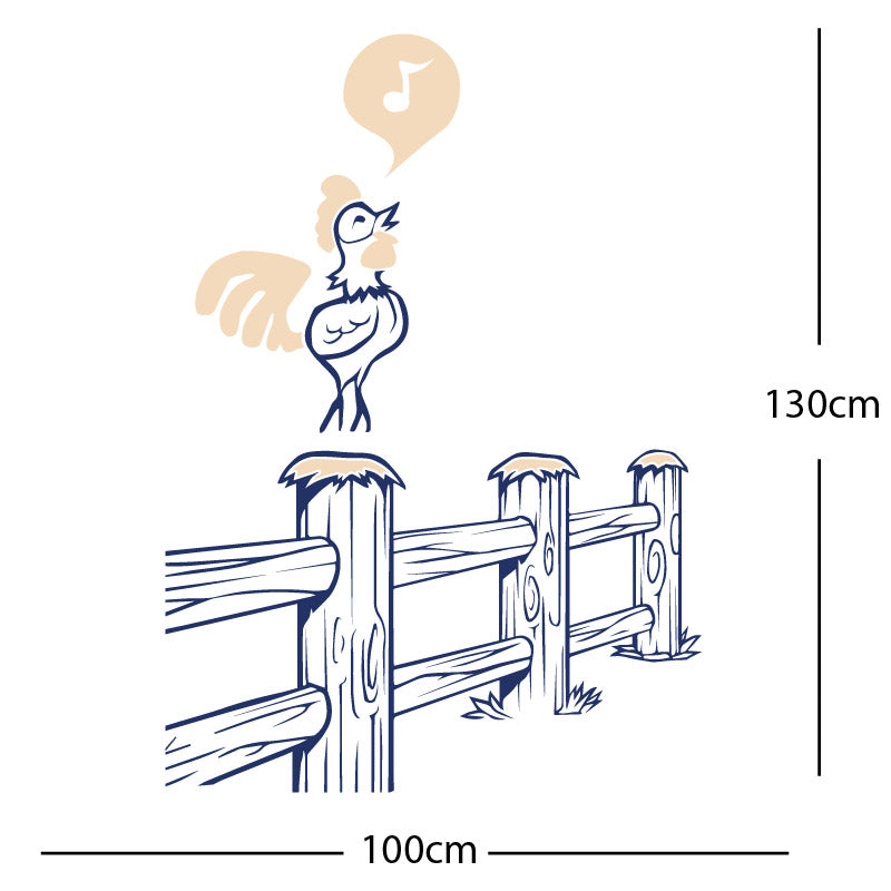 cockrell farmyard wall sticker