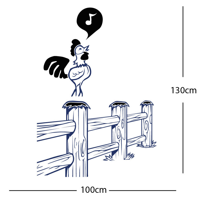 cockrell farmyard wall sticker