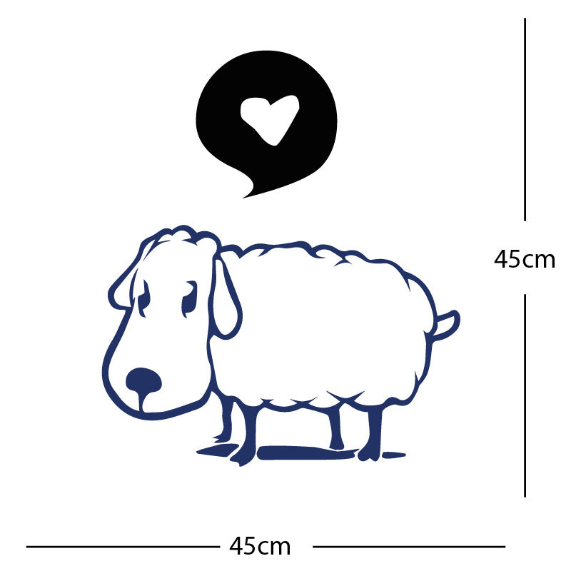 sheep wall sticker