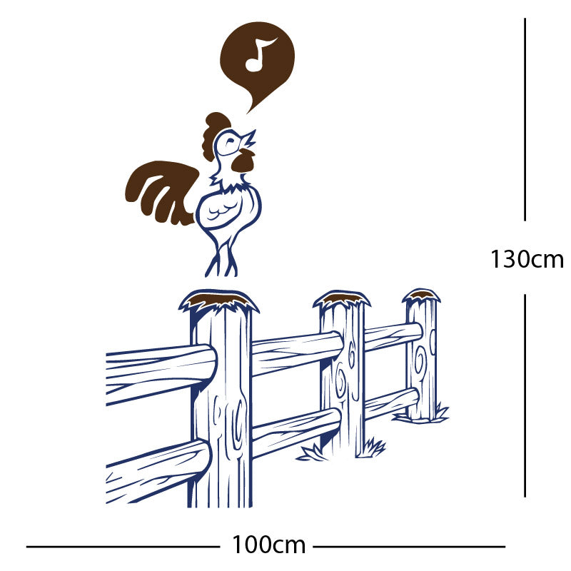 cockrell farmyard wall sticker
