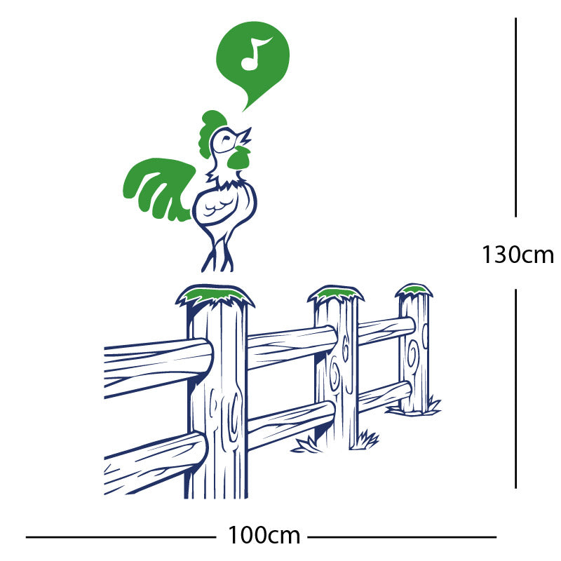cockrell farmyard wall sticker