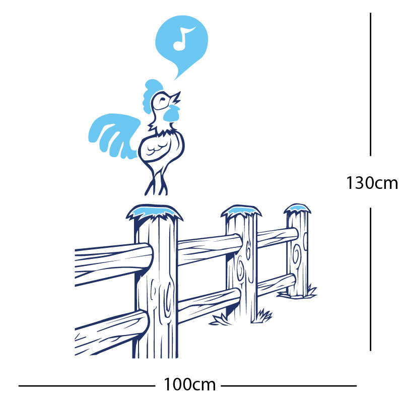 cockrell farmyard wall sticker