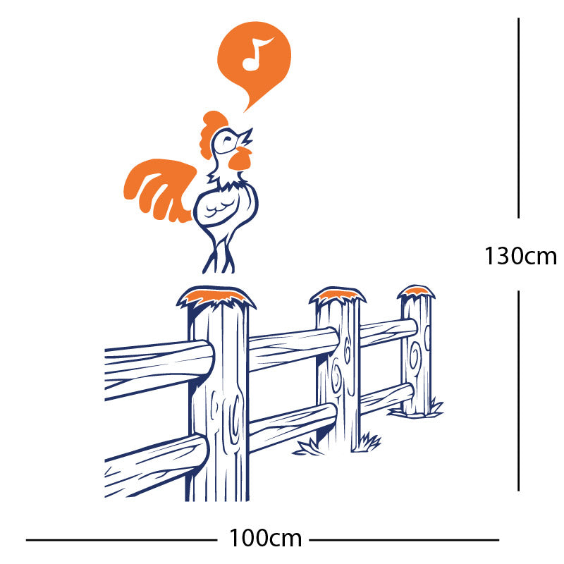 cockrell farmyard wall sticker