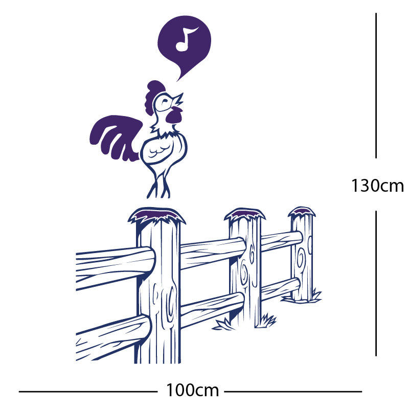 cockrell farmyard wall sticker