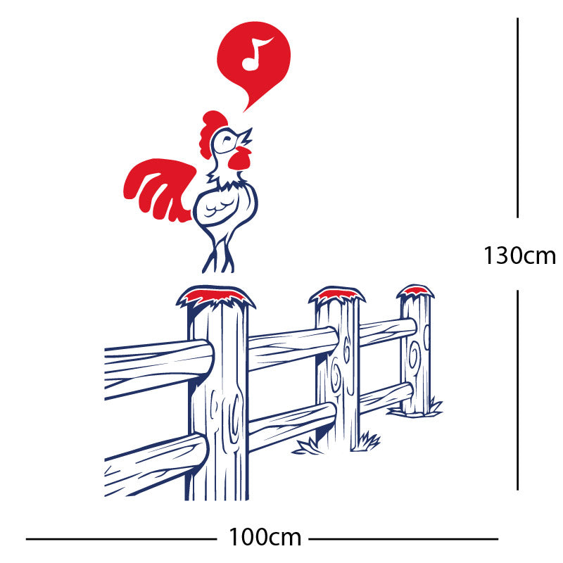 cockrell farmyard wall sticker