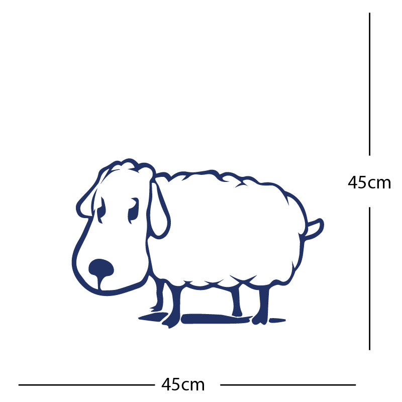 sheep wall sticker
