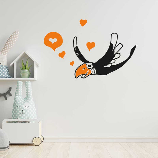 Parrot wall sticker - Pirate Theme
