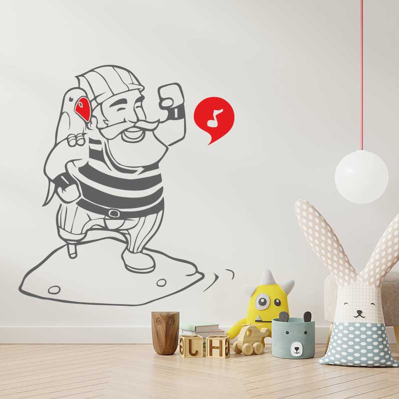Pirate Wall Stickers for Kids’ Bedrooms & Playrooms