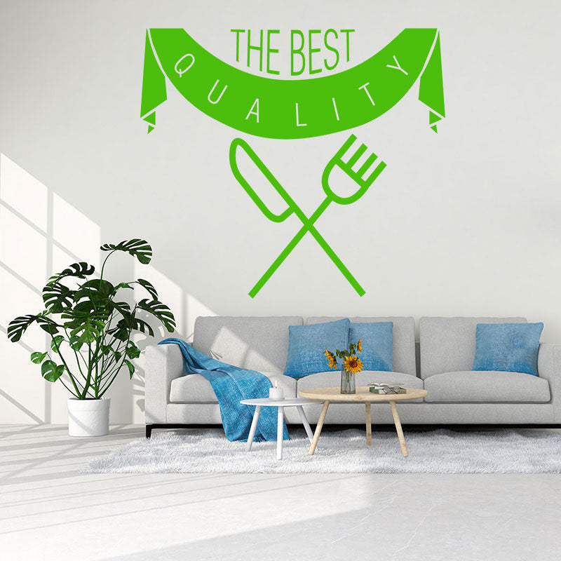 restaurant catering wall art sticker wall sticker