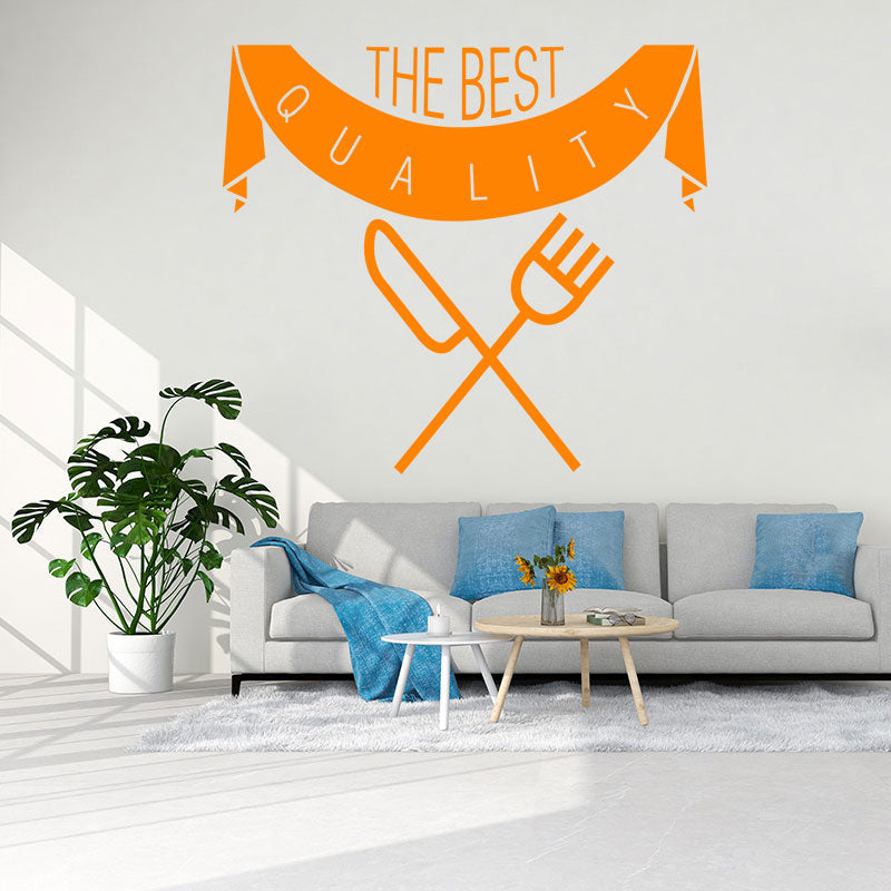 restaurant catering wall art sticker wall sticker