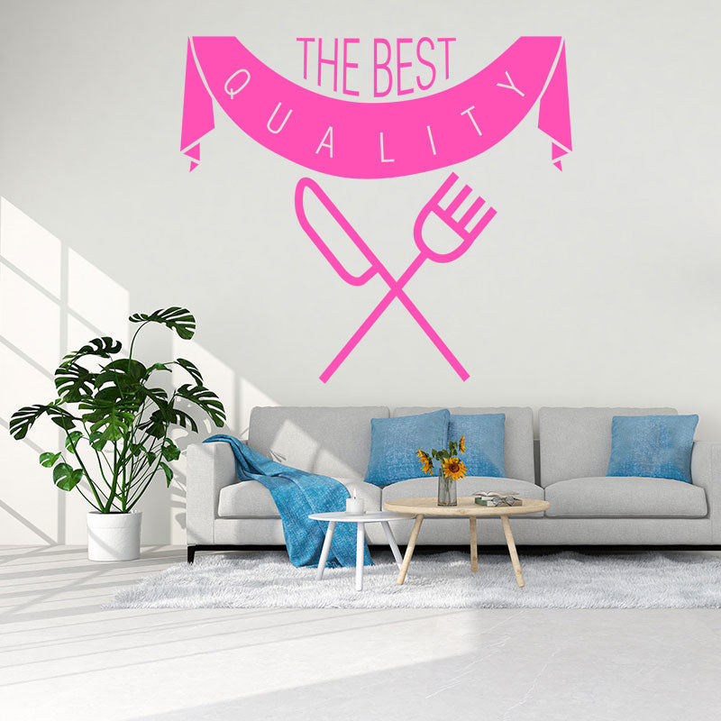 restaurant catering wall art sticker wall sticker