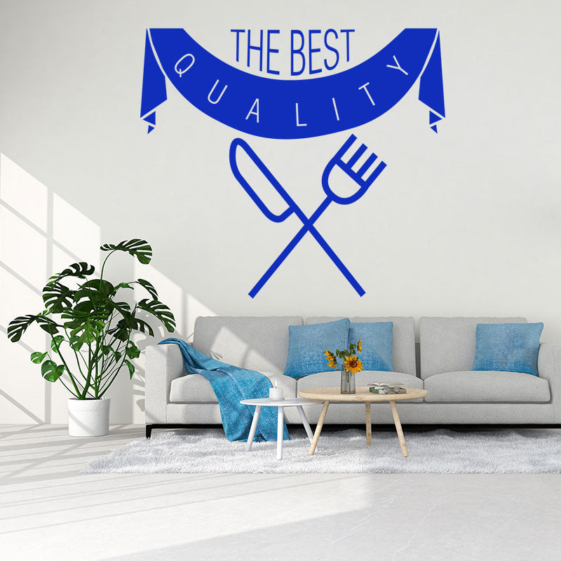 restaurant catering wall art sticker wall sticker