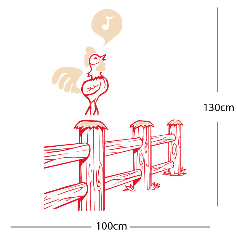 cockrell farmyard wall sticker