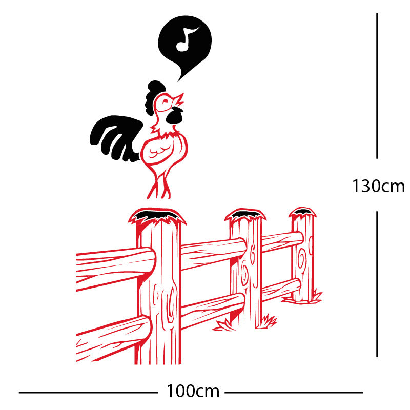 cockrell farmyard wall sticker