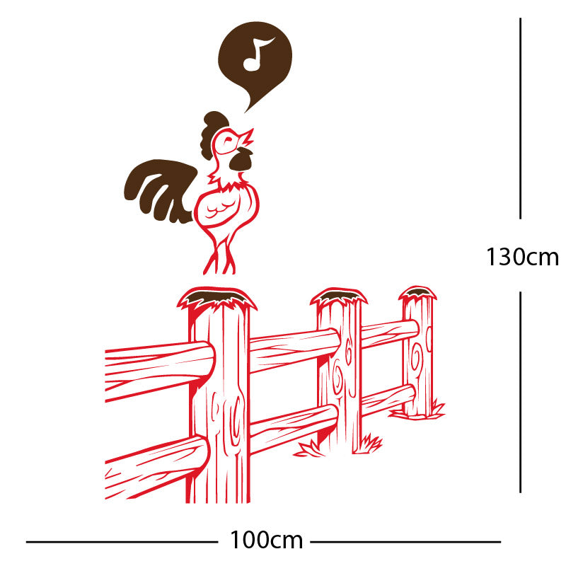cockrell farmyard wall sticker