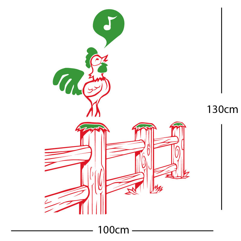 cockrell farmyard wall sticker