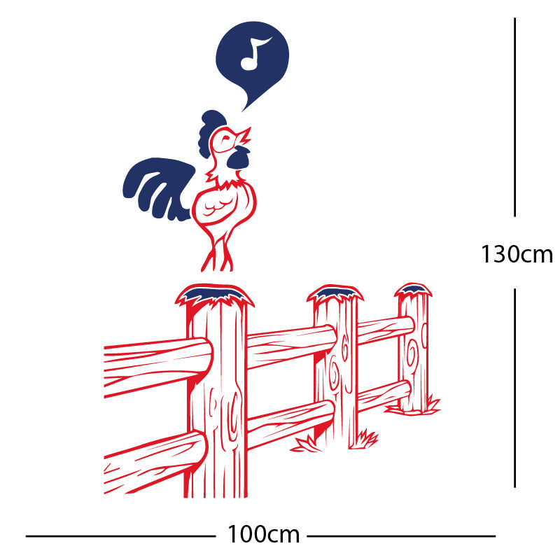 cockrell farmyard wall sticker