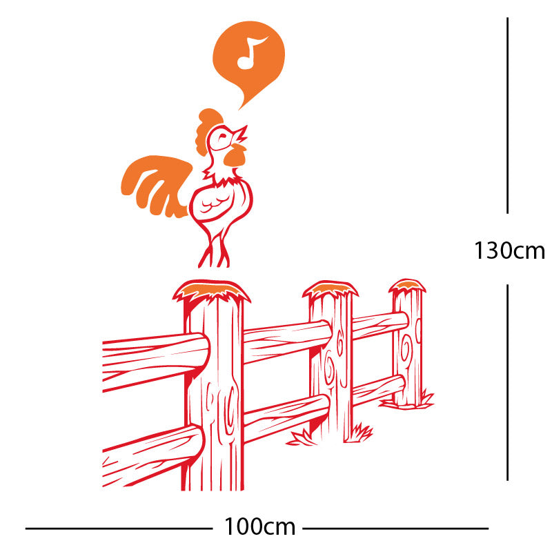 cockrell farmyard wall sticker