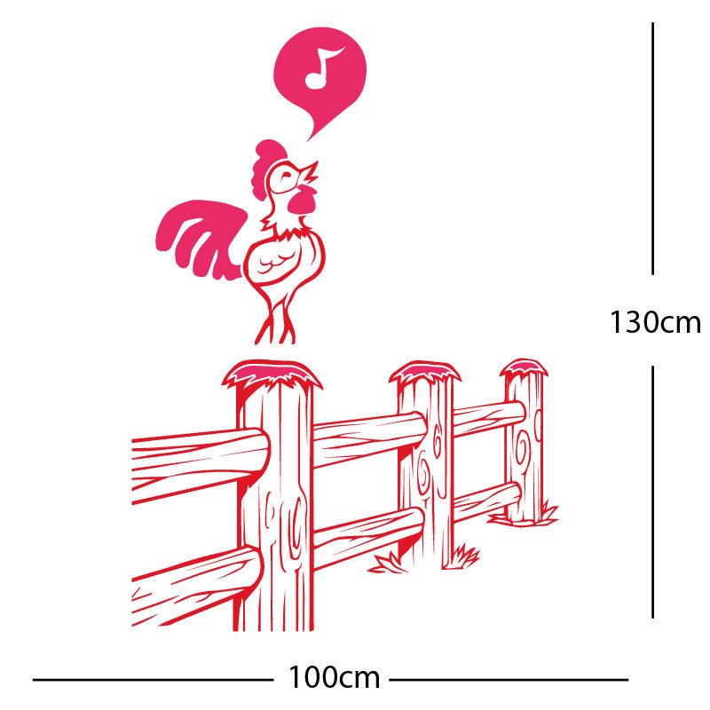 cockrell farmyard wall sticker