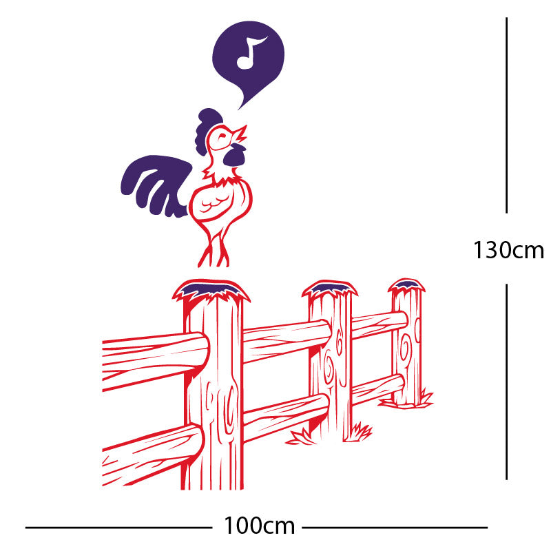 cockrell farmyard wall sticker