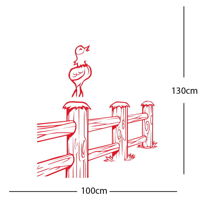 cockrell farmyard wall sticker