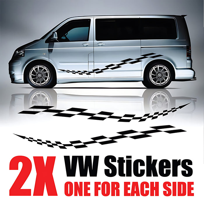 VW Transporter Side Stripes - Body Graphics Vinyl