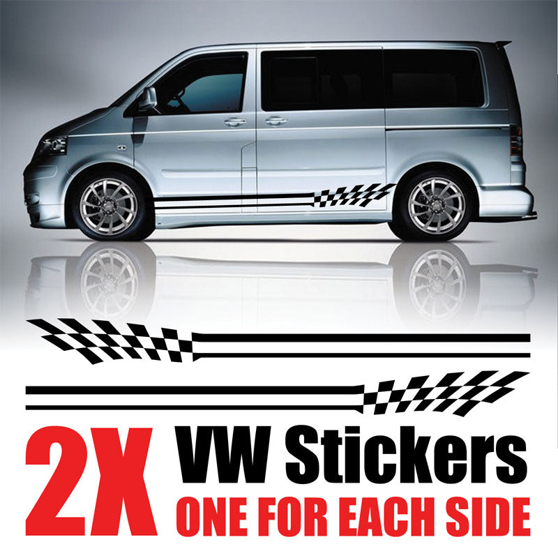 VW Transporter stripe design feature