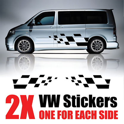 VW Transporter T6.1 Sport Line Side Stripes – Premium Stripe Graphics Kit