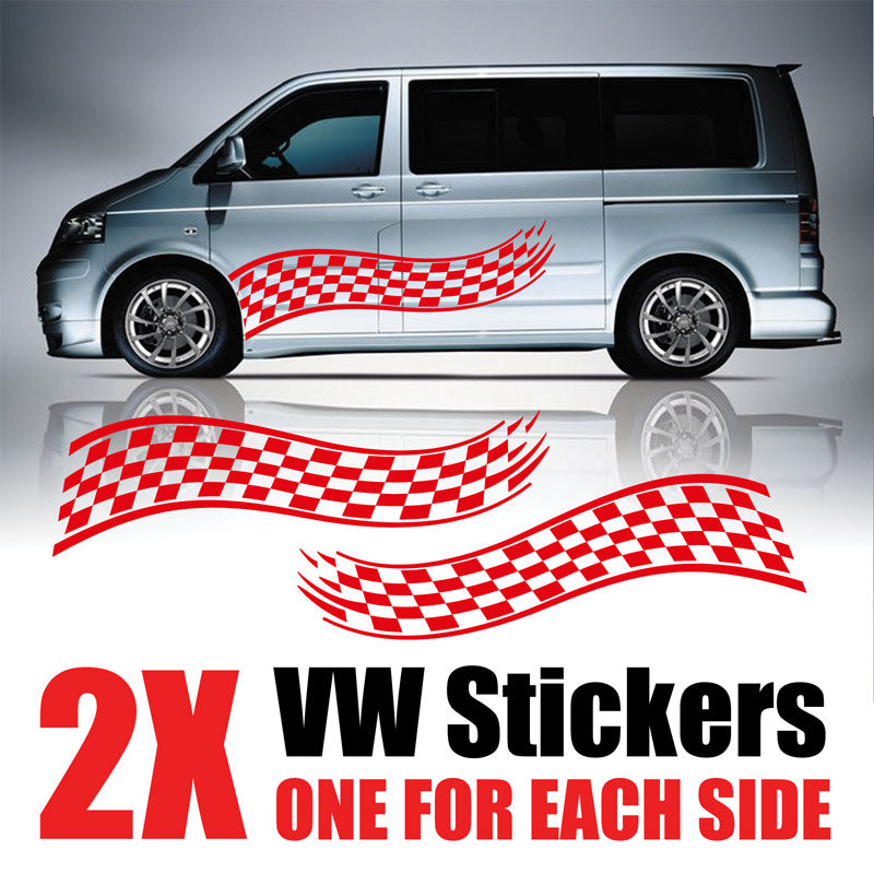 VW Transporter personalized graphic look