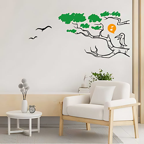 Safari Tree Branch Nursery Wall Sticker