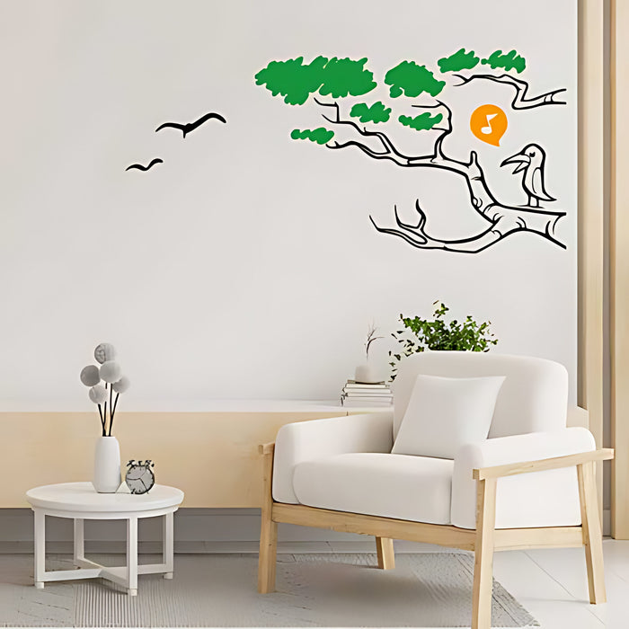 Safari Tree Branch Nursery Wall Sticker