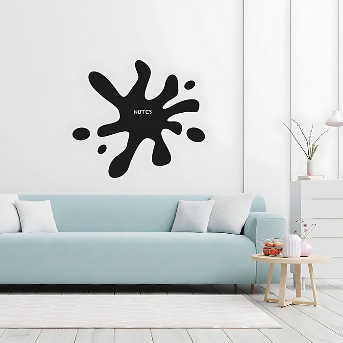 Kids' Chalkboard Wall Decal - Fun Splatt Shape