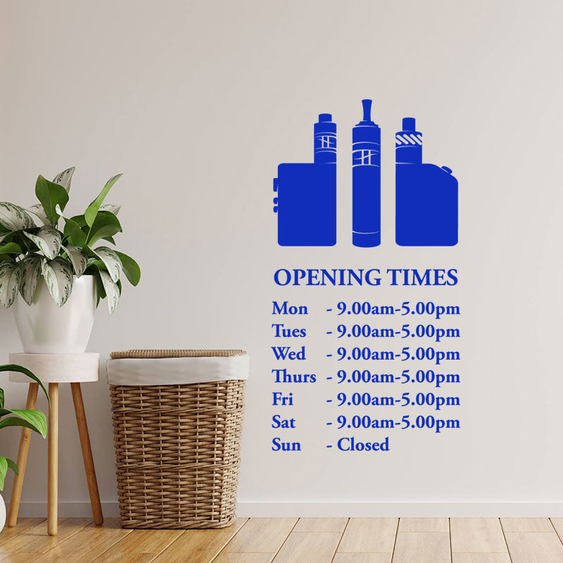custom vaping graphics sticker vape store wall sti
