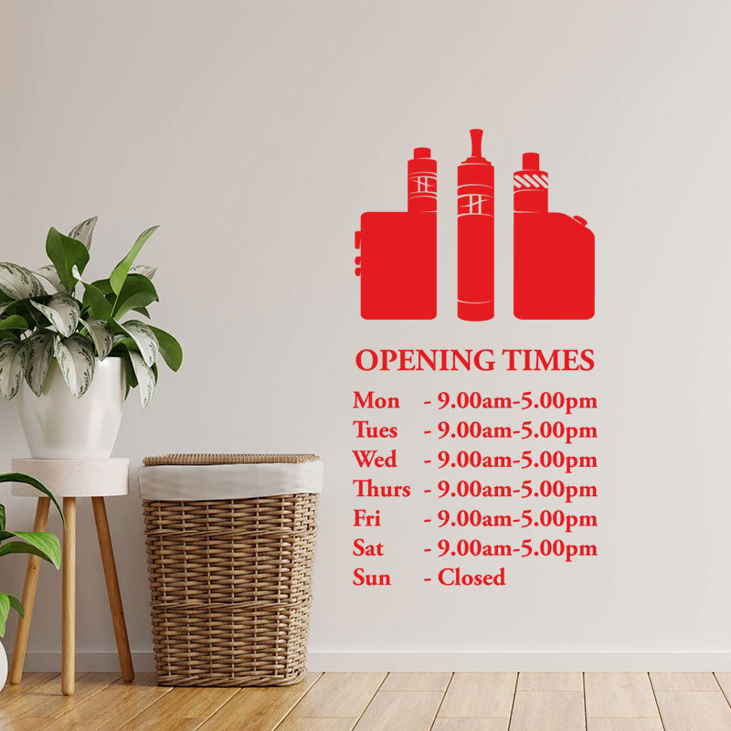 custom vaping graphics sticker vape store wall sti