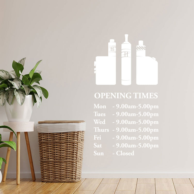 custom vaping graphics sticker vape store wall sti