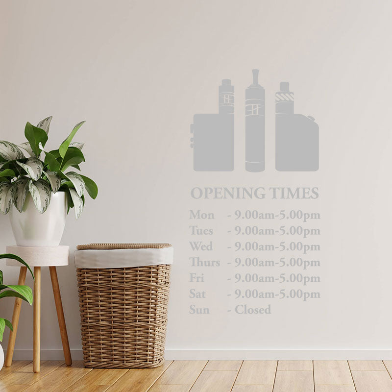 custom vaping graphics sticker vape store wall sti