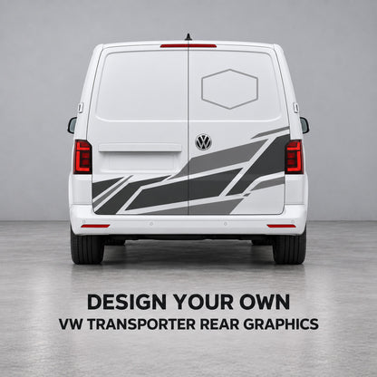 VW Transporter custom rear graphics