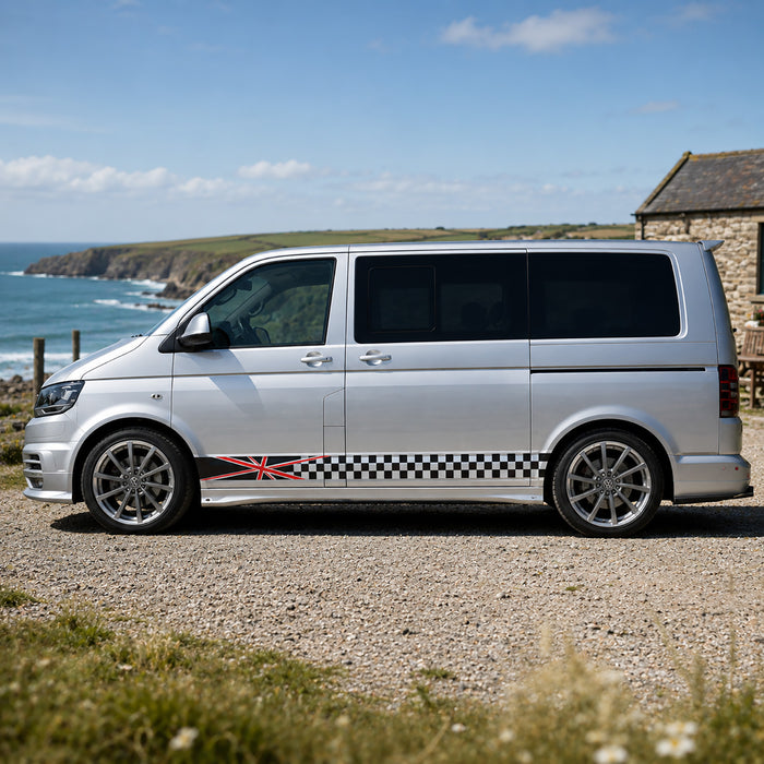 VW Transporter Union Jack Van Kit Vinyl Decal