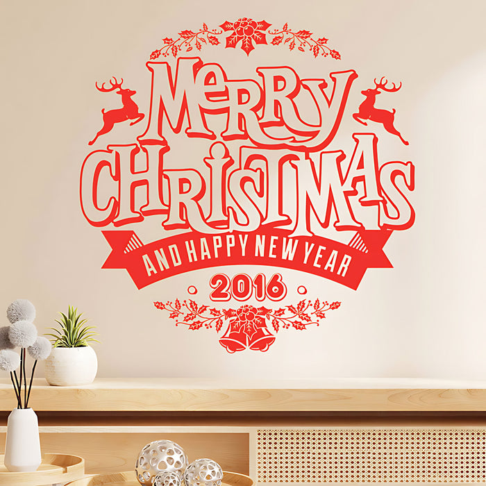 Snowflake Wall Decals for Winter Decor - Elegant Seasonal Decoration